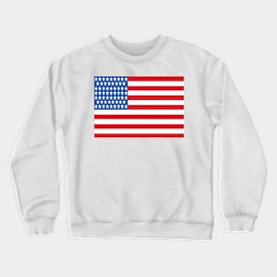 United States of America flag Crewneck Sweatshirt